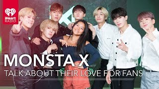 Monsta X Describe Their Fans As Gods And Inspiration  Exclusive Interview [upl. by Yllitnahc142]