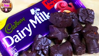 Dairy Milk Chocolates வீட்டிலேயே செய்யலாம்  Easy Homemade Dark Chocolates in Tamil  Chocolates [upl. by Kizzee]