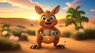 Kangaroo Adventures in the Outback  Kangaroo Tales  Hopping Through the Outback  Kiddie Treasure [upl. by Ailugram]