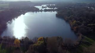 Rickmansworth Aquadrome and Stoker’s Lake ￼ Aerial View 4k drone viralvideo londonattractions [upl. by Acinna]