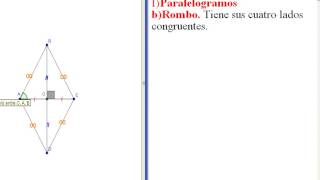 Paralelogramos clasificación y propiedades [upl. by Atibat]