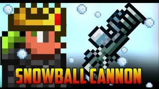 Terraria 12  Snowball Cannon amp Snowballs [upl. by Atsilac]