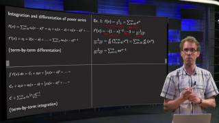 Termbyterm differentiation and integration of power series [upl. by Aneekat]