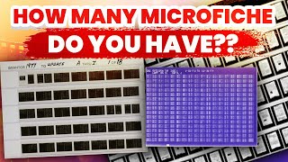 How Many Microfiche Do You Have [upl. by Brianne823]