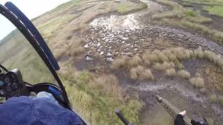 Heli Shooting Hogs Far North Qld Australia [upl. by Eenobe]