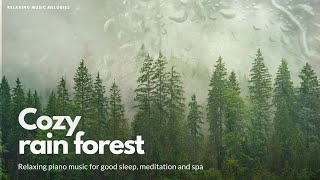 Cozy Rainforest 2 hours of Beautiful Soothing Piano for Sleep amp Meditation Spa Stress Relief [upl. by Aires]