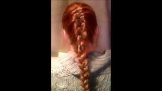 French dutch braid hoe maak je hem stap voor stap [upl. by Mikel]