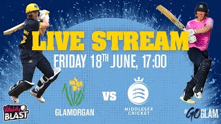 🔴 Glamorgan vs Middlesex  Vitality Blast Live Stream [upl. by Yevad403]