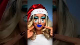 Christmas Filters pick my Makeup 😱🫣 Viral Funny Makeup [upl. by Caesar]