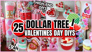 Dollar Tree VALENTINES DAY DIYS 2024 💕│DIYS that DONT LOOK CHEAP 125 HACKS for 2024 [upl. by Geaghan594]