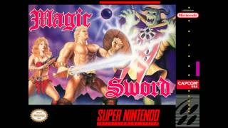 Magic Sword SNES  Courage and Crystal [upl. by Ainoval]