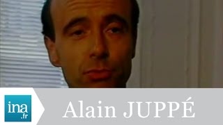 Alain Juppé présente la nouvelle équipe du RPR  Archive INA [upl. by Ayerim]