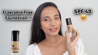 New The Derma Co Foundation Review amp Swatches [upl. by Abby]