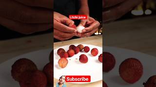 litchi juice trending viral youtubeshorts ytshirts ytstudio food foodfood foodfusion foodie [upl. by Ralip985]