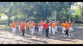 Rigga  Ding  Dong  Song CheronaLine DanceChoreo By Syarir KhanJasmine Ld💃Pontiank Ld [upl. by Blynn]