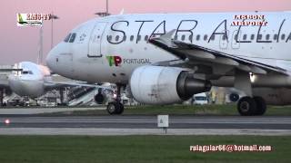 HD TV AIRPORT Aeroporto de Lisboa Lisbon Airport aircraft takeoff landing at Madeira Airport [upl. by Avera]