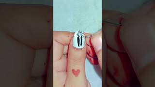 Easy and beautiful Nail design nailart nailcolour naildesign [upl. by Nacim691]