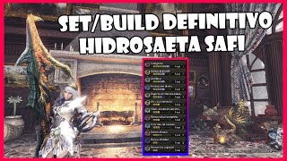 MHW ICEBORNE SETBUILD DEFINITIVO HIDROSAETA SAFI AQUASHOT CON MUNICIÓN EXPLOSIVA  META [upl. by Enaile]