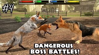 Ultimate Fox Simulator  Dangerous Boss Battles  AndroidiOS  Gameplay Part 4 [upl. by Aliak606]