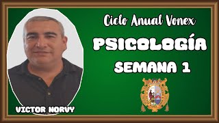 ORIGEN FILOSÓFICO DE LA PSICOLOGÍA  SEMANA 1  PSICOLOGÍA  VICTOR NORVY [upl. by Yeta]