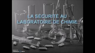 Sécurité au laboratoire [upl. by Lleynad]