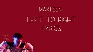 Left To Right  Marteen LyricsVietsub [upl. by Raual]