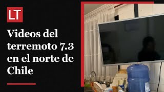 Videos del terremoto 73 en el norte de Chile [upl. by Calderon]