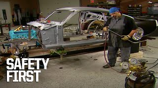 Creating a 14Point Roll Cage for our 65 Mustang Road Racer  MuscleCar S2 E8 [upl. by Ardnot]