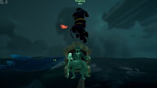 Sea of Thieves doing order of soul emissary ladgar daredashingyn1ye [upl. by Aholla]