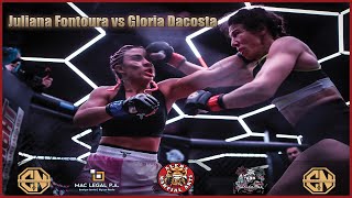 Combat Night 154  Broward  Juliana Fontoura vs Gloria Dacosta [upl. by Aikemet567]