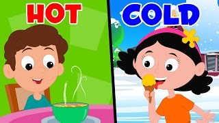 Opposites Song  Preschool Nursery Rhymes For Children [upl. by Hanus]