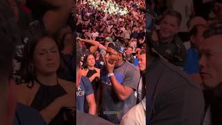 Jamahal Hills reaction to Alex Pereira koing Khalil Rountree at UFC 307 [upl. by Nalda]