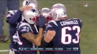 NFL 20142015 Playoff 10012015  Ravens VS Patriots  Edelman Touchdown Pass to Amendola [upl. by Ricarda]