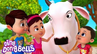 गैया मेरी गईया  Gaiya Meri Gaiya  Popular Hindi Rhymes for Children  Ding Dong Bells [upl. by Bradway]