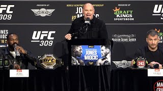 Dana White CONFIRMS winner of JonesMiocic should absolutely Fight Tom Aspinallquot [upl. by Lorens]