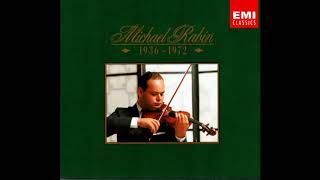 Mendelssohn Violin Concerto  Michael Rabin ‎EMI 6 CD 1936  1972 1991 [upl. by Enyamrahc700]