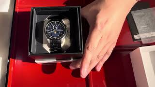 Citizen watch  New Attesa BY100760L  Japanese watch  quiet no talking unboxing [upl. by Aniluj]