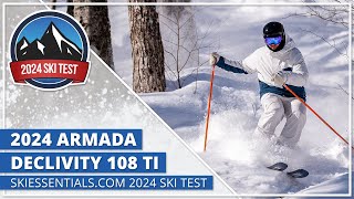 2024 Armada Declivity 108 Ti  SkiEssentialscom Ski Test [upl. by Yznil]