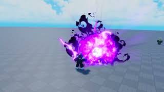 Roblox VFX Hollow Purple With devlsam and Clinomi [upl. by Elocn]