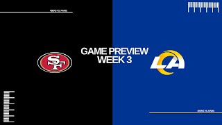 San Fransisco 49ers vs Los Angeles Rams  2024 Week 3 Prediction [upl. by Eissirc642]