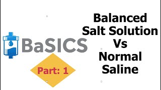 BaSICS trial Part 1 BSS vs Normal Saline [upl. by Kacey897]