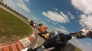 Onboard Vespa Race HD  Challenge Scootentole ESC 2014  C32  K2  Race 1 [upl. by Ikkela]