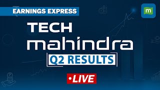 Live Tech Mahindra Q2 Results In Focus  Management Addresses Media [upl. by Chyou]