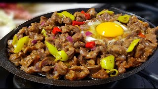 OMG❗GANITO PALA ANG THE BEST NA LUTO SA BALUNBALUNAN NG MANOKTHE BEST SIZZLING CHICKEN GIZZARD❗ [upl. by Bobbette]