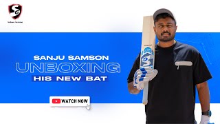 Unboxing with SG Sanju with his favourite SG cricket gear for this season unboxing ipl [upl. by Bil508]