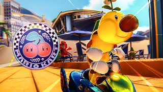 WIGGLER IS THE BEST WIGGLER SWEEP  Mario Kart 8 CHERRY CUP [upl. by Lazar548]