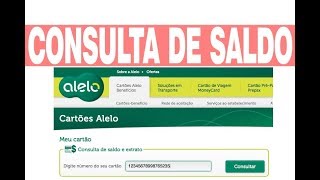 Consultar Saldo Alelo Online [upl. by Ydurt289]