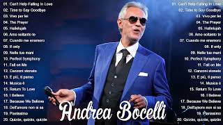 Andrea Bocelli Greatest Hits 🎼 Best Songs Of Andrea Bocelli 🎼 Andrea Bocelli Full Album🎼 [upl. by Nanahs97]