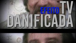 COMO FAZER EFEITO VHS NO AFTER EFFECTS TV DANIFICADA [upl. by Cho]