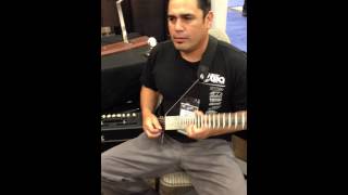 Gittler Guitar  But can it SHRED NAMM 2013 [upl. by Lamar]